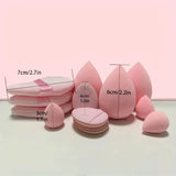 Pink Beauty Egg Makeup Sponge Set 1PC