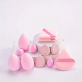Pink Beauty Egg Makeup Sponge Set 1PC