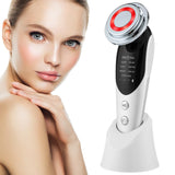 7-in-1 EMS LED Face & Neck Lifting Massager
