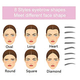 8-in-1 Reusable Eyebrow Stencil & Brow Stamp Set