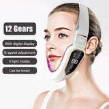 LED Vibration Facial Massager & Slimming Device