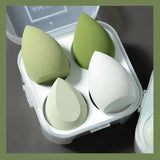 4PCS Color Mixing Beauty Makeup Sponge Set
