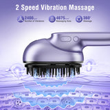 Electric Portable Vibrating Scalp Massager Brush