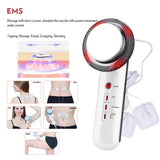 3-in-1 EMS Infrared Ultrasonic Body Massager Fat Burner Slimming Machine