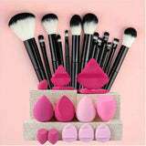 Makeup Brush & Sponge Set for Full Face