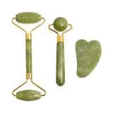 Natural Jade Roller & Gua Sha Face Massager