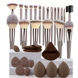 3-20PCS Premium Soft Makeup Brush Set