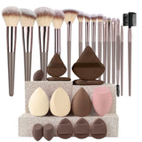 3-20PCS Premium Soft Makeup Brush Set