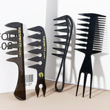 4PCS Wide Tooth Comb Set for Hair & Wigs