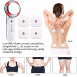 3-in-1 EMS Infrared Ultrasonic Body Massager Fat Burner Slimming Machine