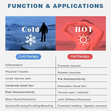 Reusable Migraine Ice Head Wrap Cooling Cap – Gel Cold Therapy Hat for Headache, Sinus Relief & Light Sensitivity