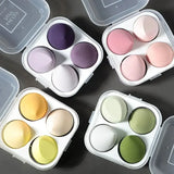 4PCS Color Mixing Beauty Makeup Sponge Set