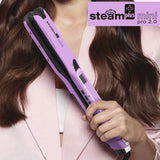 2 IN 1 Hair Iron Professional Steam Hair Straightener