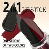 Black Waterproof Long-Lasting Lipstick 1PC