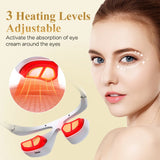 Red Light Microcurrent Eye Massager Device