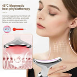 7-Color LED Facial & Neck Massage Tool