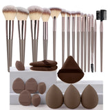 3-20PCS Premium Soft Makeup Brush Set