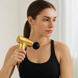 Gold Mini Massage Gun Deep Tissue Percussion