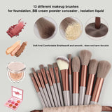Makeup Brush & Sponge Set for Full Face