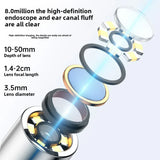 Smart Visual Ear Wax Removal Tool with Camera