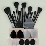 Makeup Brush & Sponge Set for Full Face