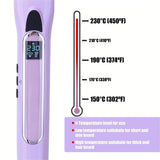 2 IN 1 Hair Iron Professional Steam Hair Straightener