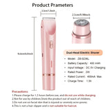 Women's Electric Double-Head Hair Remover Shaver