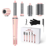 5-in-1 Ionic Hair Styler – High-Speed Blow Dryer & Hot Brush Set