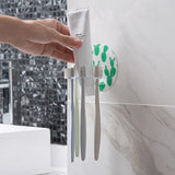 Bathroom Toothbrush Holder Suction Organizer