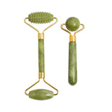 Natural Jade Roller & Gua Sha Face Massager