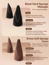 Fingertip Makeup Sponge Set for Foundation