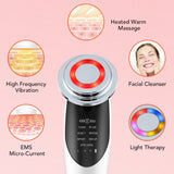 7-in-1 EMS LED Face & Neck Lifting Massager