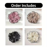 1-Pack Satin Hair Scrunchie – Soft & Elastic