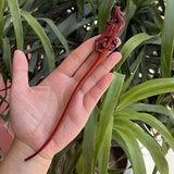 Chinese Retro Peach Wood Carved Hairpin