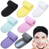 3pcs Adjustable Facial Headband & Mask Brush Set
