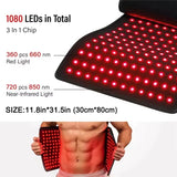 Red Light Therapy Heating Pad Waist Back Shoulder Muscle Pain Relief Relax Infrared Light For Body Device Cushion 850nm