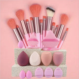 Makeup Brush & Sponge Set for Full Face