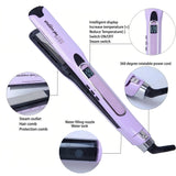 2 IN 1 Hair Iron Professional Steam Hair Straightener