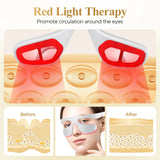 Red Light Microcurrent Eye Massager Device