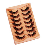 42 Pairs Cat Eye 3D Fluffy False Eyelashes