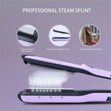 2 IN 1 Hair Iron Professional Steam Hair Straightener