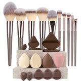 3-20PCS Premium Soft Makeup Brush Set