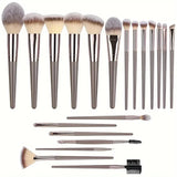 3-20PCS Premium Soft Makeup Brush Set