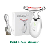 7-Color LED Facial & Neck Massage Tool