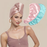 Satin Hair Drying Cap Super Absorbent 2 Colors