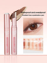 Gradient Two-Color Waterproof Eye Shadow Pen