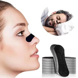 Black Nasal Breathing Strips Stop Snoring Aid