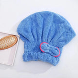 Microfibre Quick-Dry Hair Towel Wrap Cap
