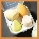 4PCS Color Mixing Beauty Makeup Sponge Set