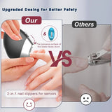 Upgraded Electric Nail Clipper with Dual Speed